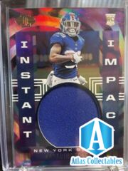 2021 Panini Illusions Kadarius Toney Instant Impact Rookie Mem Patch Giant